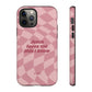 Jesus loves me this I know, Pink iPhone Case