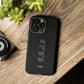 W.W.J.D Black Phone Case