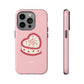 Pink Vintage Heart Cake Christian Phone Case