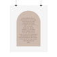 The Lord's Prayer Christian Art Print (Physical)