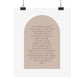 The Lord's Prayer Christian Art Print (Physical)