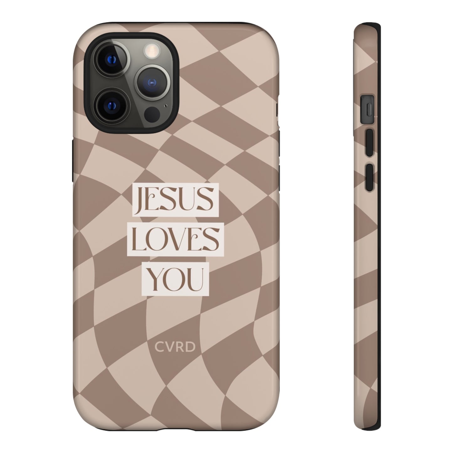 Jesus Loves You, Latte Christian iPhone Case