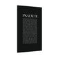 Psalm 91 Christian Art Print - Black (Physical Poster)