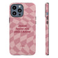 Jesus loves me this I know, Pink iPhone Case