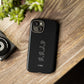 W.W.J.D Black Phone Case