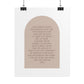 The Lord's Prayer Christian Art Print (Physical)