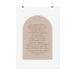 The Lord's Prayer Christian Art Print (Physical)