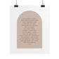 The Lord's Prayer Christian Art Print (Physical)