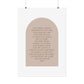 The Lord's Prayer Christian Art Print (Physical)