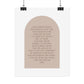 The Lord's Prayer Christian Art Print (Physical)