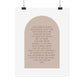 The Lord's Prayer Christian Art Print (Physical)