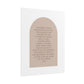 The Lord's Prayer Christian Art Print (Physical)