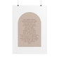 The Lord's Prayer Christian Art Print (Physical)