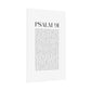 Psalm 91 Christian Art Print - White (Physical Poster)