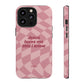 Jesus loves me this I know, Pink iPhone Case