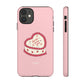 Pink Vintage Heart Cake Christian Phone Case