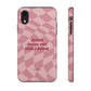 Jesus loves me this I know, Pink iPhone Case