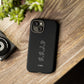 W.W.J.D Black Phone Case