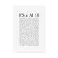 Psalm 91 Christian Art Print - White (Physical Poster)