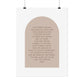 The Lord's Prayer Christian Art Print (Physical)