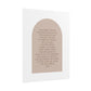 The Lord's Prayer Christian Art Print (Physical)