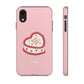 Pink Vintage Heart Cake Christian Phone Case