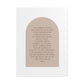 The Lord's Prayer Christian Art Print (Physical)