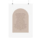 The Lord's Prayer Christian Art Print (Physical)