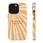 Sun Rays Christian iPhone Case