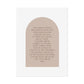 The Lord's Prayer Christian Art Print (Physical)