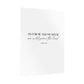 "As for me and my house" Joshua 24:15 Christian Art Print - White (Physical Poster)