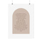 The Lord's Prayer Christian Art Print (Physical)