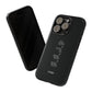 W.W.J.D Black Phone Case