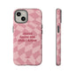 Jesus loves me this I know, Pink iPhone Case