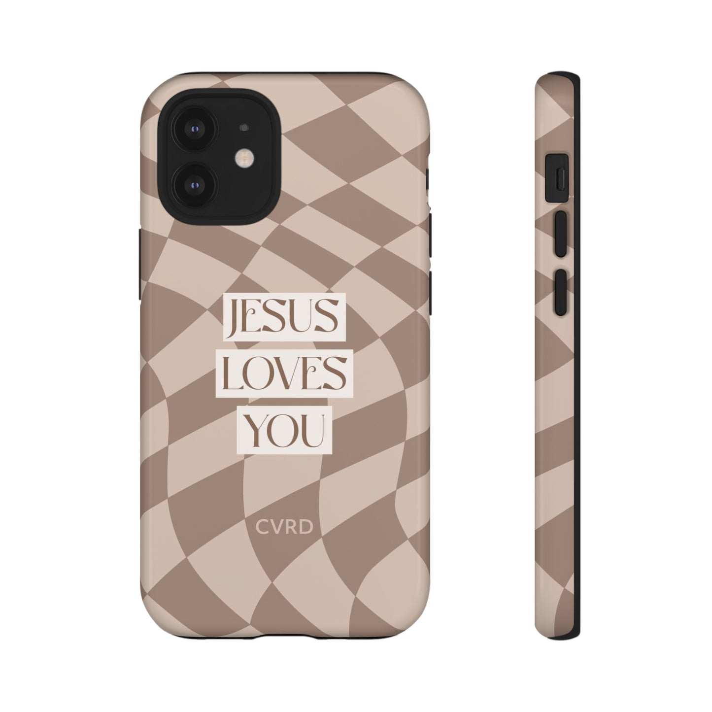 Jesus Loves You, Latte Christian iPhone Case