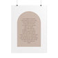 The Lord's Prayer Christian Art Print (Physical)