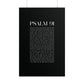 Psalm 91 Christian Art Print - Black (Physical Poster)