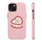 Pink Vintage Heart Cake Christian Phone Case