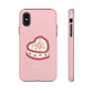 Pink Vintage Heart Cake Christian Phone Case