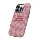 Jesus loves me this I know, Pink iPhone Case