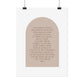 The Lord's Prayer Christian Art Print (Physical)