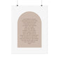 The Lord's Prayer Christian Art Print (Physical)