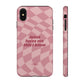 Jesus loves me this I know, Pink iPhone Case