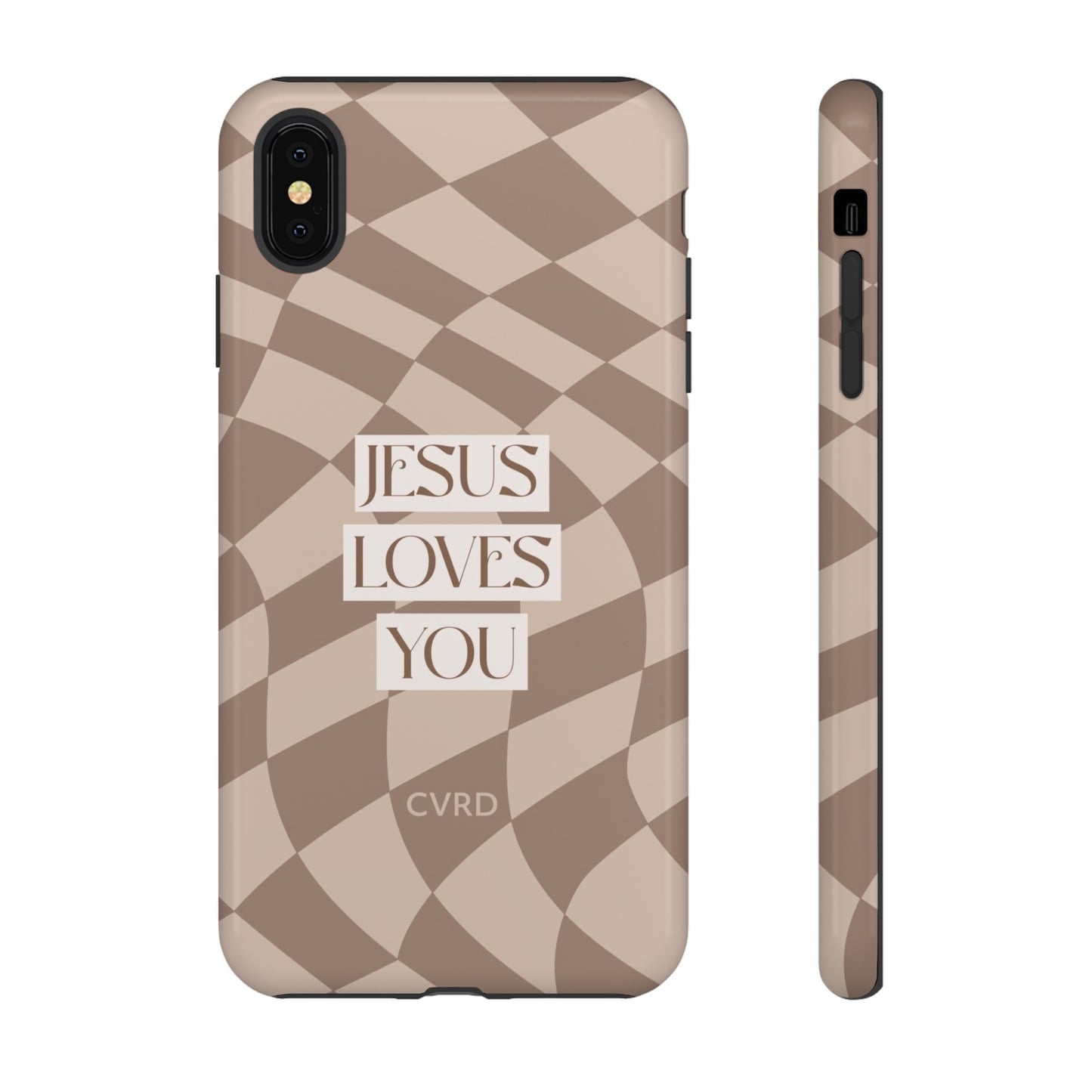 Jesus Loves You, Latte Christian iPhone Case