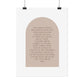 The Lord's Prayer Christian Art Print (Physical)