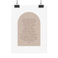 The Lord's Prayer Christian Art Print (Physical)