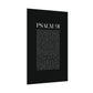 Psalm 91 Christian Art Print - Black (Physical Poster)