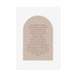 The Lord's Prayer Christian Art Print (Physical)