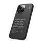 God is Good All The Time, Black iPhone Case