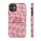 Jesus loves me this I know, Pink iPhone Case